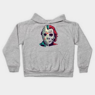 Famous Horror Movie Monster Illustration Kids Hoodie